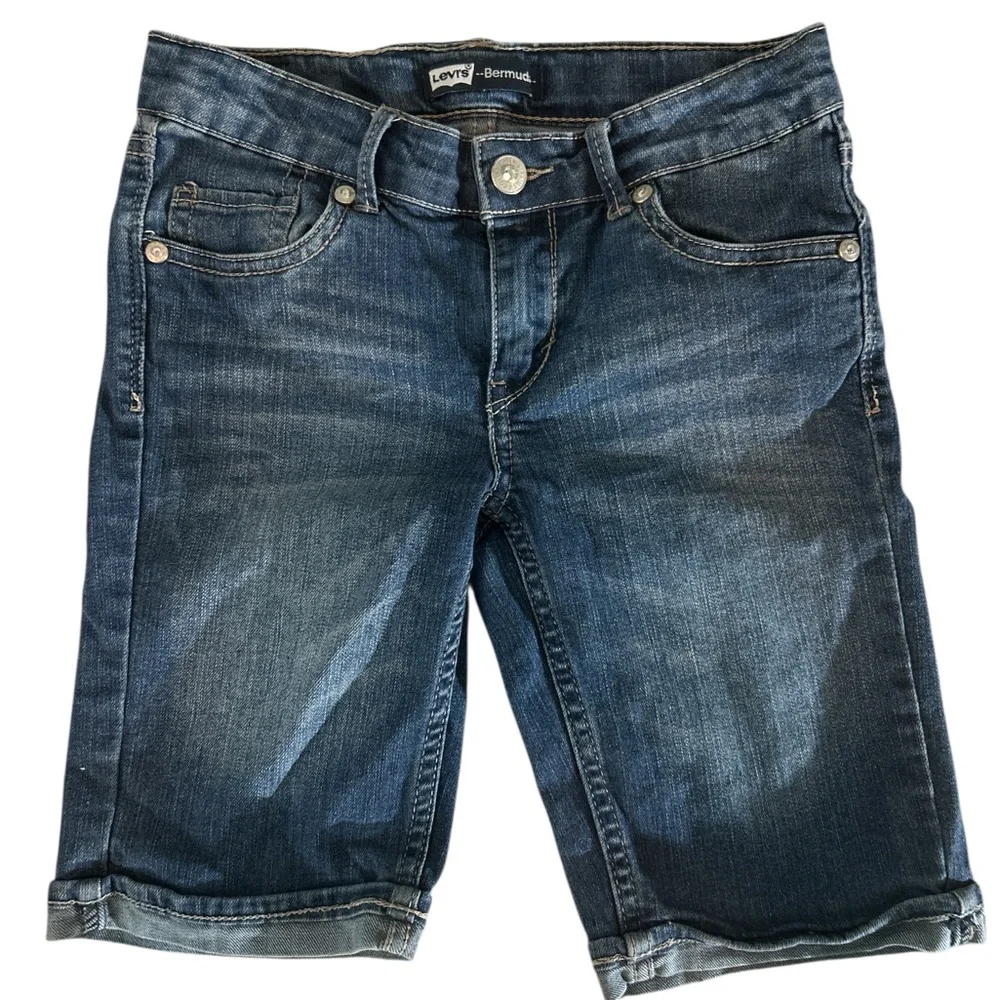 Levi's Kids Denim Shorts - Blue - Picture 1 of 3